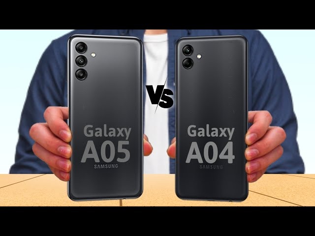 إليكم المقارنة الكاملة بين هاتفي Samsung Galaxy A05 وSamsung Galaxy A04