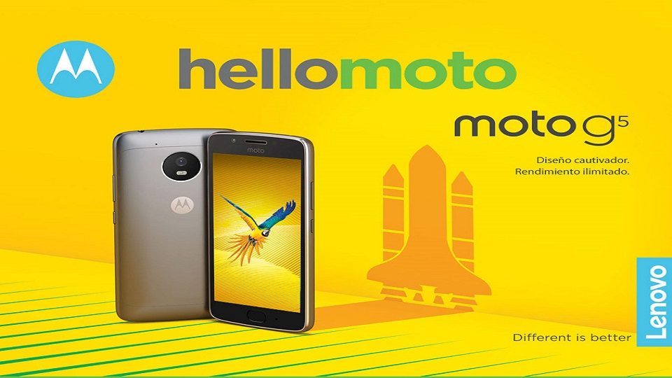 لينوفو تطلق هاتف Motorola Moto G5 بمواصفات متوسطه في الاسواق المصرية