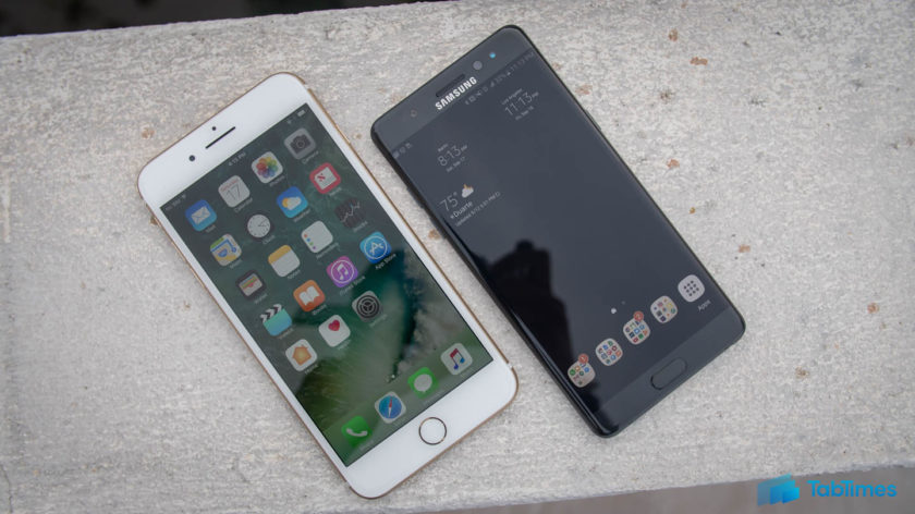 تكهنات: هاتف iPhone 8 الجديد سوف يشبه هاتف galaxy note 8كثيراً