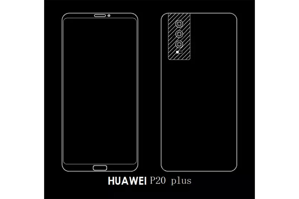 هاتف P20 سيأتي من هواوي بأبعاد 18.7:9 كافية لشقٍّ في تصميمه