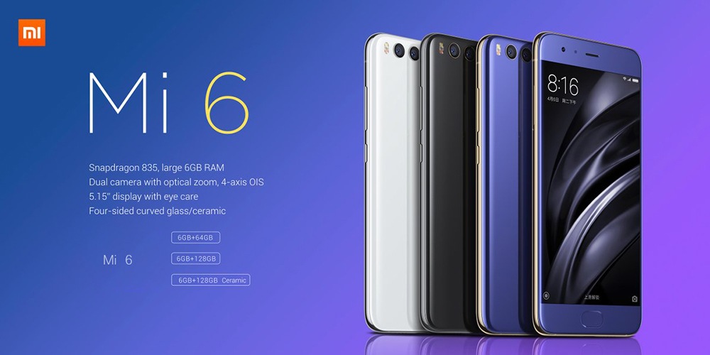 أهم مميزات وعيوب الهاتف Xiaomi Mi 6 وسعره في الأسواق
