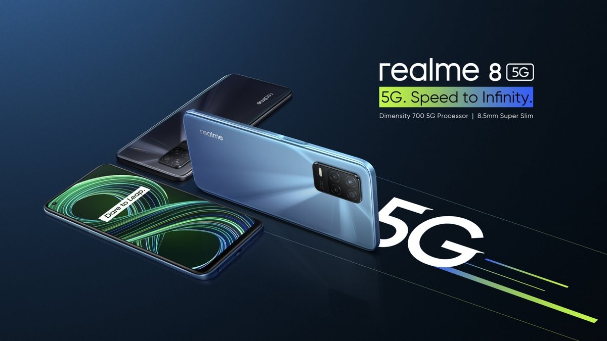المراجعة الأولية لمواصفات هاتف Realme 8 5G الجديد