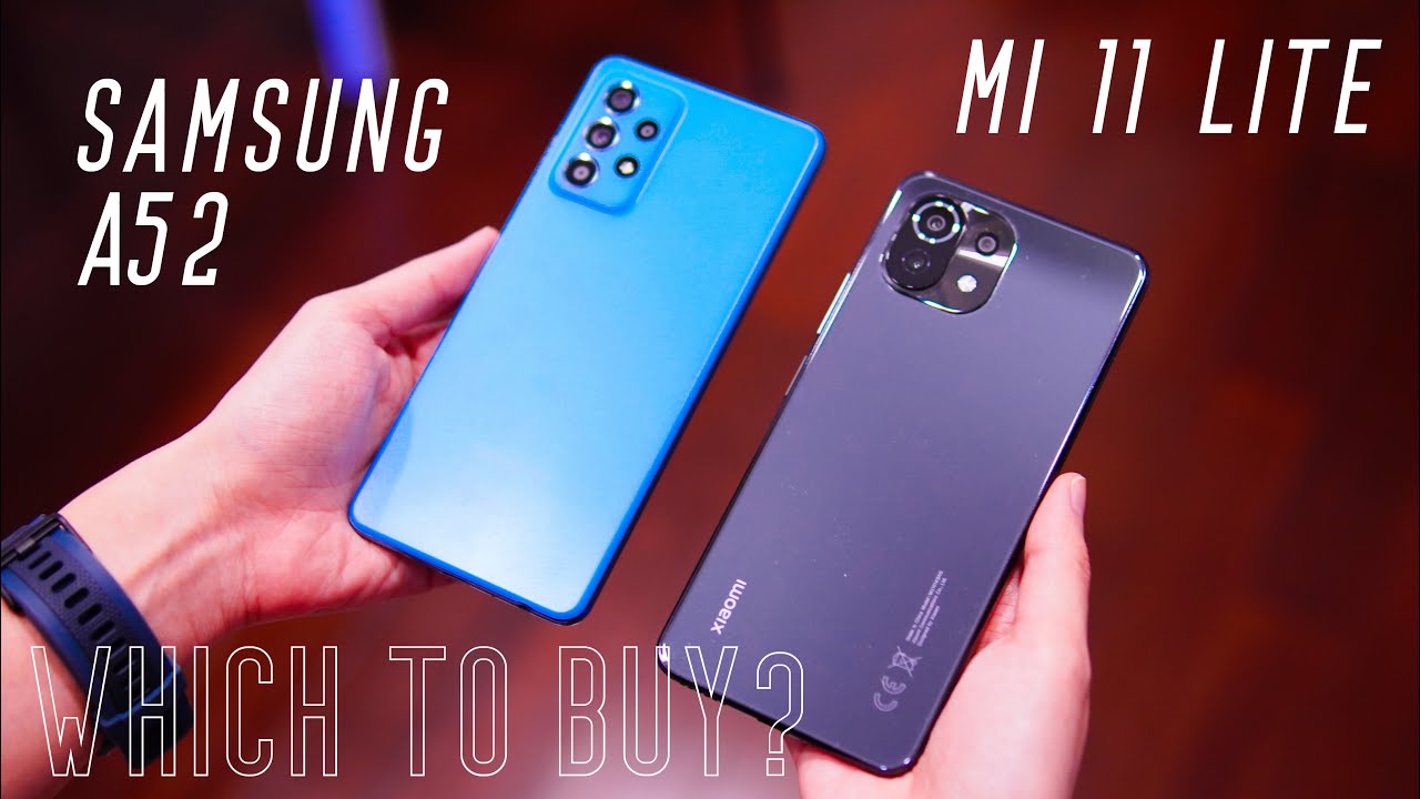 لو معاك 5000 جنيه تشتري Samsung Galaxy A52 ولا Xiaomi Mi 11 Lite