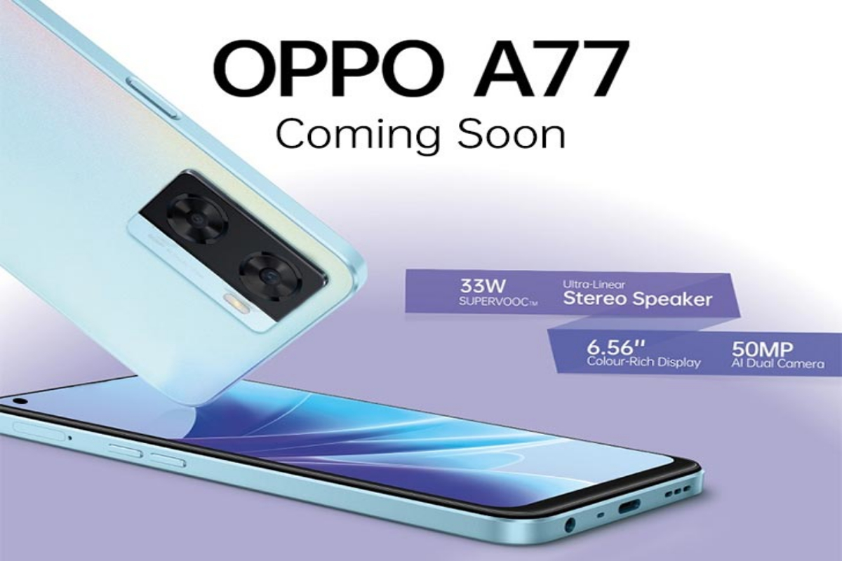 اوبو تُطلق Oppo A77 الجديد بشكل رسمي في الخارج